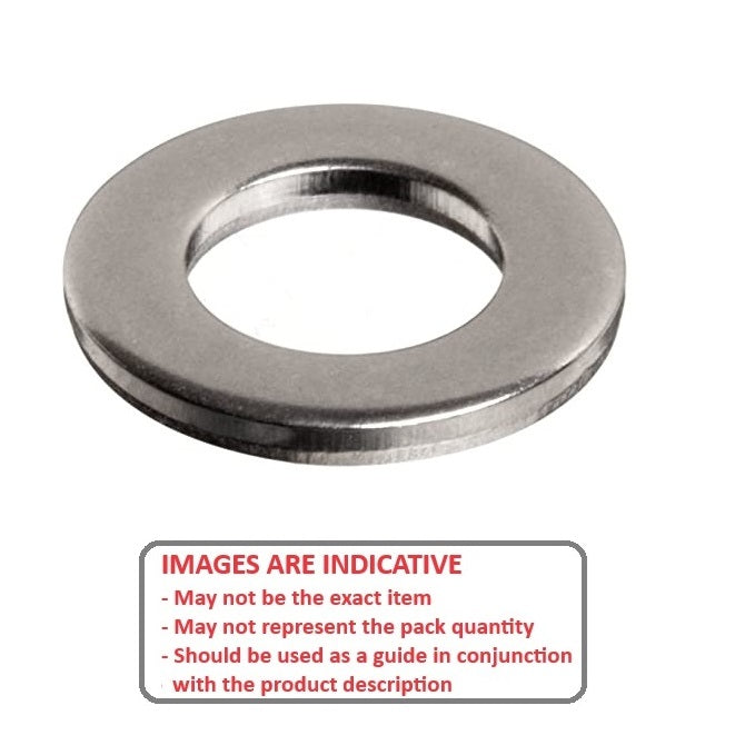1092739 | W0095-F-024-048-CM (Each) --- Flat Washers - 9.525x23.81x4.76 mm Heavy Duty - Carbon Spring Steel Self Finish Washer