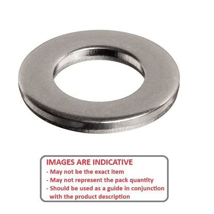 1127579 | W0222-F-044-064-CM --- Flat Washers - 22.225x44.45x6.35 mm Heavy Duty - Carbon Spring Steel Self Finish Washer