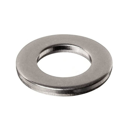 1134221 | W0254-F-051-064-CM --- Flat Washers - 25.4x50.8x6.35 mm Heavy Duty - Carbon Spring Steel Self Finish Washer