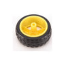 Wheels for General use Hobby - 66 5.0mm x 3.18mm -5mm with 2 flats- - 26.8mm Rim and Tyre -30mm Overall with Hub- - Plastic