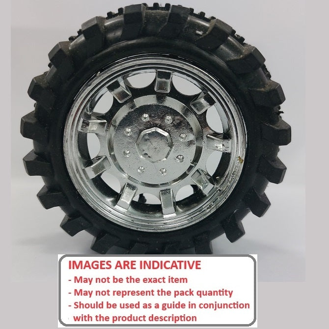 1176769 | WH-079-36-30-G (10 Pcs) --- Mousetrap Vehicle Wheels - 79x3x36 mm