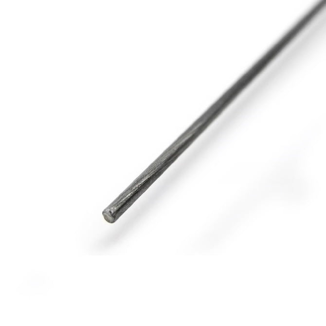 Straight Lengths Wire - 2.5 mm - 1 Mtr  - Carbon Spring Steel