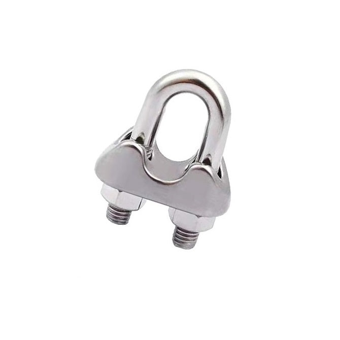 Stainless Steel Wire Rope Clips - 6.35 mm 304 Stainless Steel 2 
