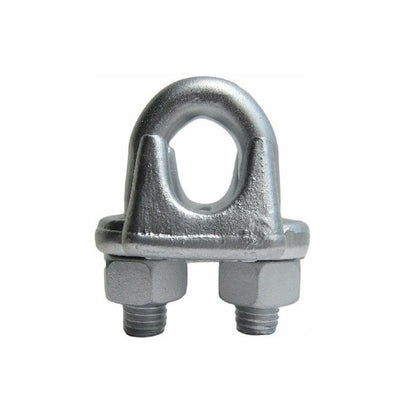 1069678 | WRC10RS --- Carbon Steel Wire Rope Clips - 6.35 mm Hot galvanized steel 2  Attachment