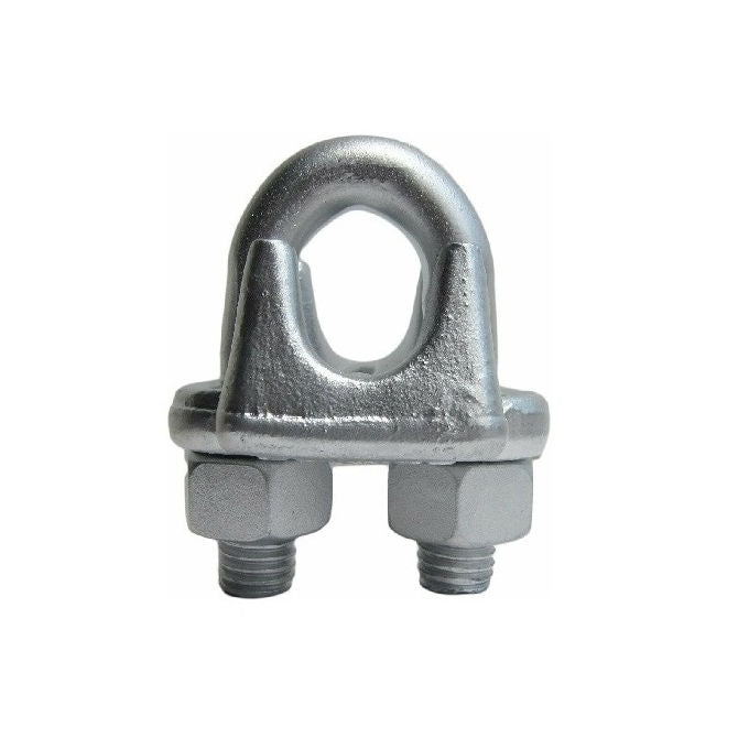 1087634 | WRC20RS --- Carbon Steel Wire Rope Clips - 9.53 mm Hot galvanized steel 2  Attachment