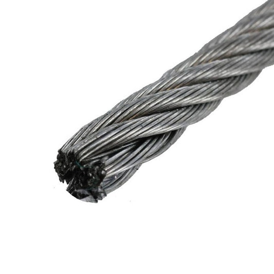 Cable Cable and Accessories - 4.76x4.763 mm - 1678.3 kg - Stainless Steel 304 Similar to A2, 18-8 HRB80