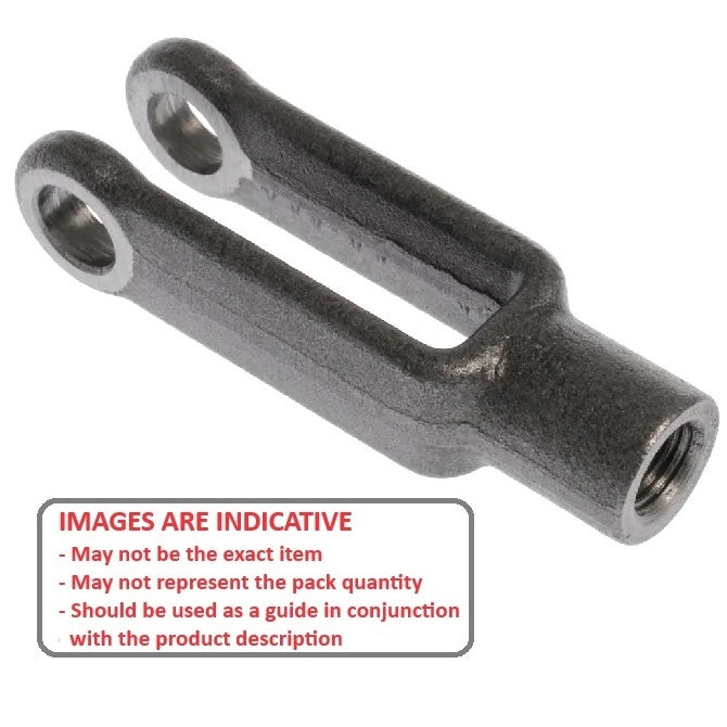 1165179 | YE-3RS --- Threaded Yoke Ends - 57.15x12.7x8.73 mm - Steel